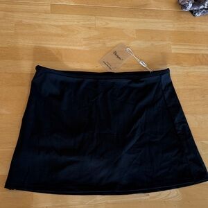 Classic Black Mini Skort. Size M.